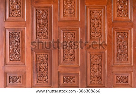 Wood carvings