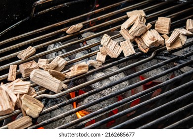 Wood Chips On The Grill