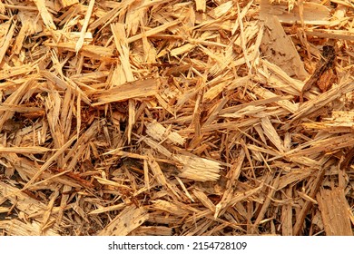 Wood Chips Texture, Wooden Biomass Fuel For Combustion, Energy Engineering And Alternative Renewable Resources