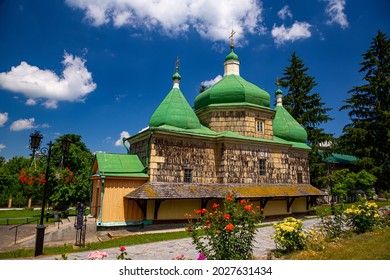 Wood Church Saint Michael's In Plyasheva - Battle Of Berestechko Place. 