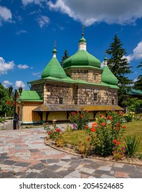 Wood Church Saint Michael's In Plyasheva - Battle Of Berestechko Place. 