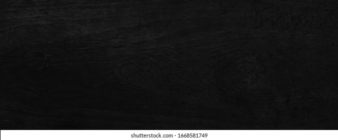 Wood Dark background, Wooden pattern black wall, abstract plank board for design