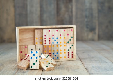 Wood Domino Game