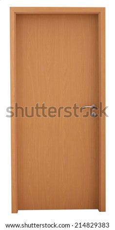 Wood door