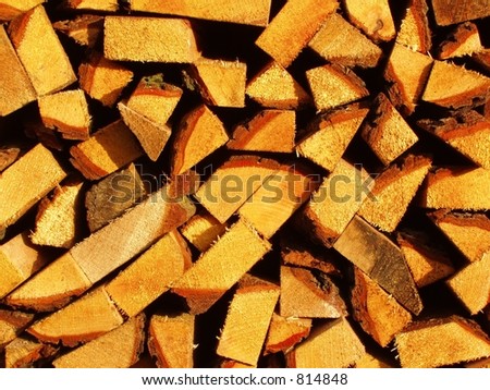 Wood for Fireplace - background or wallpaper