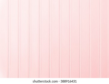 Wood floor texture pattern plank surface painted white and pink pastel wall background