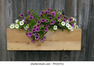 Wood Flower Box