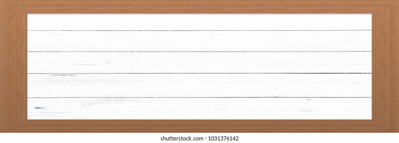 Wood Frame With Old Background. Wooden Picture Frame. Empty Old Barn Wood Frame. Old Picture Frame Isolated On Background