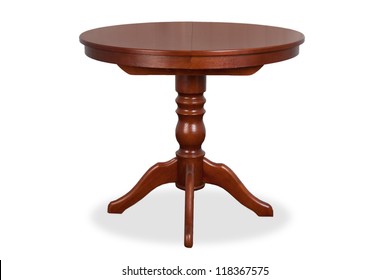 Wood Isolated Table