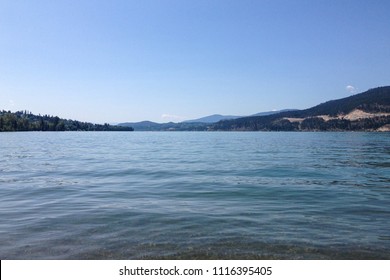 Wood Lake At Oyama Station Beach, British Columbia, 2016