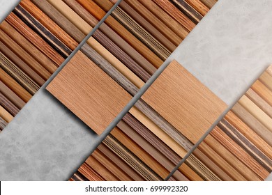 Wood Laminate Veneer Sample Texture Background