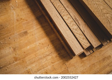 wood material industrial background, carpenter machine equipment for wooden construction factory, work about natural wood plank texture pattern in brown color - Shutterstock ID 2002552427