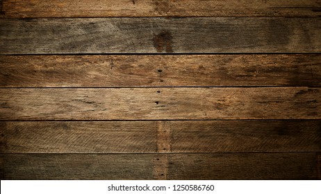 Wood Old Plank Vintage Texture Background. Wooden Wall Horizontal Plank Natural With Pattern For Design. Great For Your Design And Daylight Summer Background. Copy Space