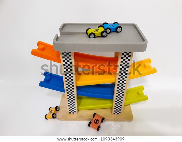 wooden car tower