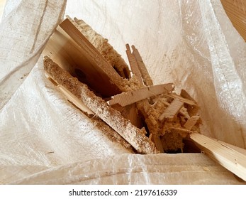 Wood Shavings And Scrap Wood