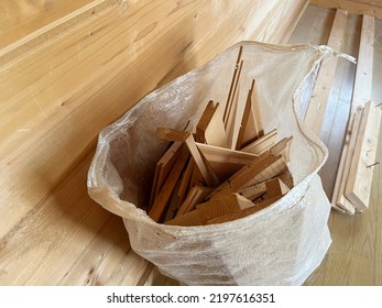 Wood Shavings And Scrap Wood