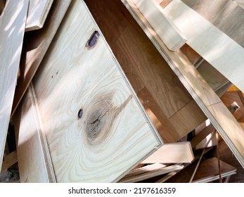 Wood Shavings And Scrap Wood