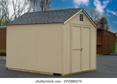 Wood Sheds Outdoor Storage Door Roof Window Style