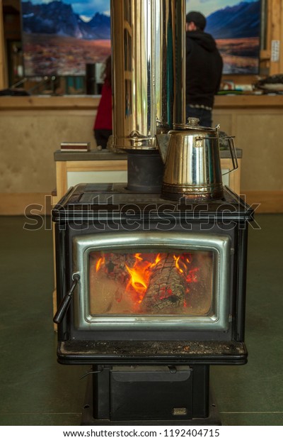 Wood Stove Yukon Canada Stock Photo Edit Now 1192404715