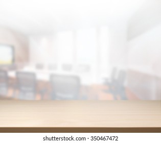 Wood Table Blur Background Office Stock Photo 350467472 | Shutterstock