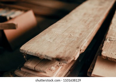 wood table on carpentry rustic texture carpenter workshop - Shutterstock ID 1101638129