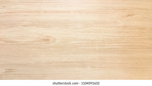 Wood Texture Background, Light Weathered Rustic Oak. Faded Wooden Varnished Paint Showing Woodgrain Texture. Hardwood Washed Planks Pattern Table Top View