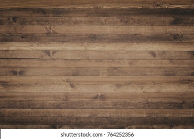 Wood Texture Background Surface With Old Natural Pattern. Grunge Surface Rustic Wooden Table Top View