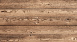 Wood Texture Planks Of Pine. Wooden Brown Background. Five Boards