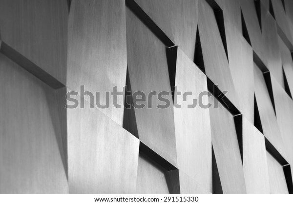 Wood wall geometry decoration background