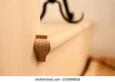 Wood Work In Siwss Moutain Home