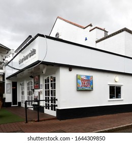 Woodbridge, UK - 13 February 2020: The Riverside Theatre And Cinema.        