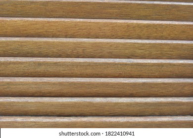 Wooden Abstract Window Shutter Close Up