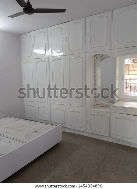 Wooden Almirah Indian Bedroom Stock Photo Edit Now 1454334896