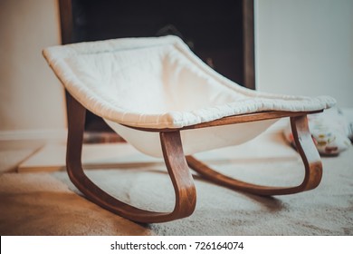 Wooden Baby Rocker