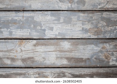 Wooden background. The picture shows a background made of an old cracked wooden board, which looks very expressive and authentic.