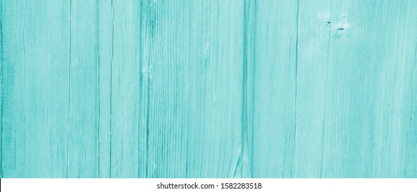 Wooden Background And Texture In Blue And Turquoise