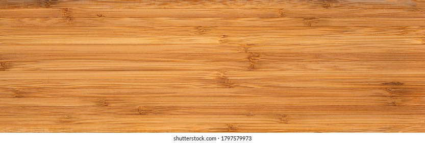 Wooden bamboo panorama background. Wood bamboo texture