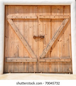 Wooden Barn Door