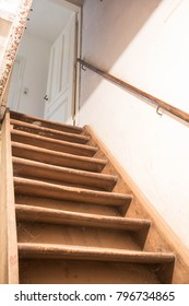 Wooden Basement Stairs