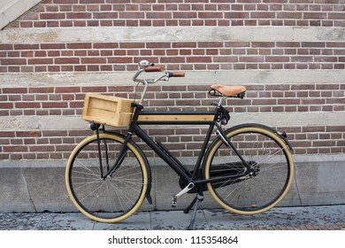 Wooden bike in Holland