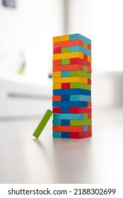 Wooden Block Tower Game For The Whole Family