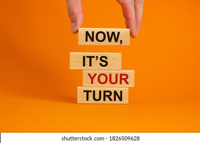 Wooden Blocks Form Words Now Your Stock Photo 1826509628 | Shutterstock