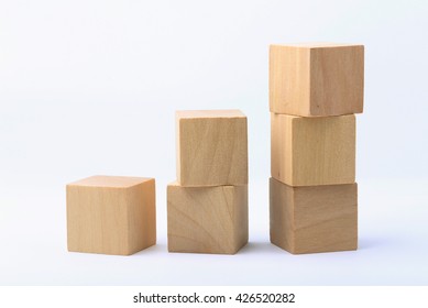 white wooden blocks