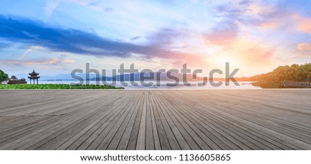 Similar – Foto Bild Old wooden platform on stilts in Raja Ampat, Papua, Indonesia.