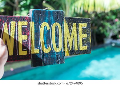 49 Welcomes Guests Bali Images, Stock Photos & Vectors | Shutterstock