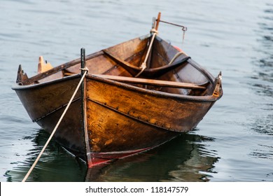 Wooden Boat On Water