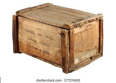 old wooden box