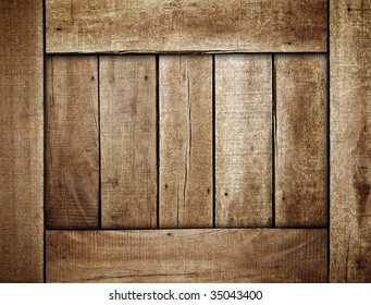 Wooden Box Background