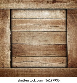 Wooden Box Background