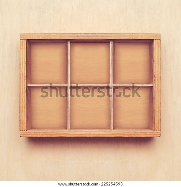 Wooden box or bookshelf\
background